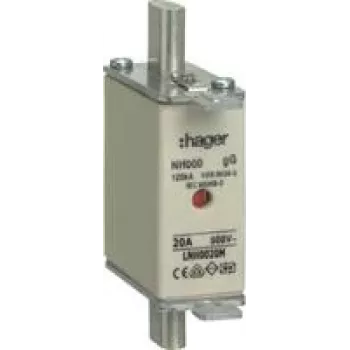 Hager LNH0020M. Width: 21 mm, Height: 79 mm (LNH0020M)