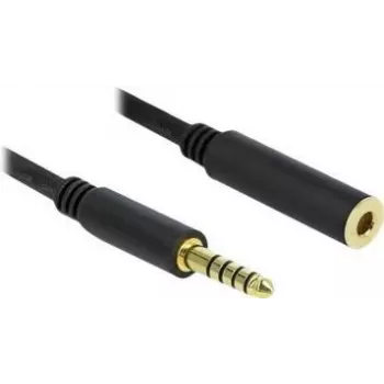 Audio Cable DeLOCK 85798 3m 4.4mm Black