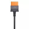 Power cable for DJI cameras and batteries CP.DY.00000045.02, 0.4 m, compatible with Mavic 3, Air 3, Power 500/1000, black/orange