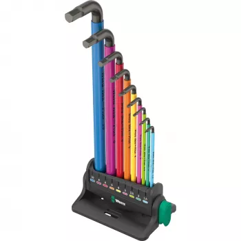 Wera 05133165001 hex key L-shaped hex key set Metric 9 pc(s)