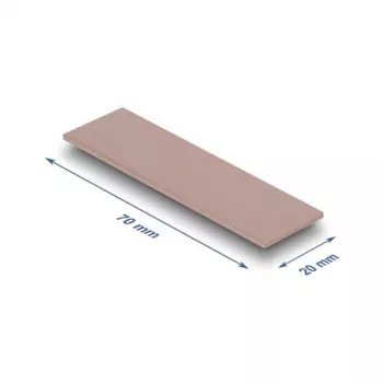 Thermal pad DeLOCK 18480 3 W/m·K Pink 20x70x1.75 mm