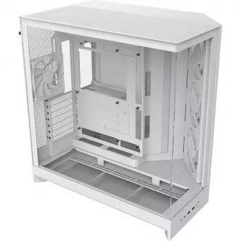 PC case NZXT H9 Flow RGB Midi Tower White
