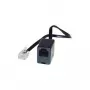 Telephone cable ShiverPeaks S-Impuls 70223, 3 m, RJ11 male–female, black