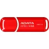 USB flash drive ADATA DashDrive UV150 64 GB, USB Type-A 3.2 Gen 1, red, cap design