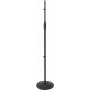 Microphone stand Omnitronic adjustable height 85–157 cm, tripod base, model 6000580P
