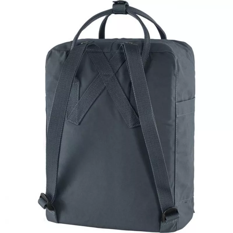 Backpack Fjällräven KÅNKEN Navy — Vinylon and Polypropylene (PP), 27×13×38 cm