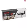 TV wall mount MACLEAN MC-760 for 32–55 inch TVs, steel, VESA up to 400x400, 30 kg, black, 9.6–44.8 cm