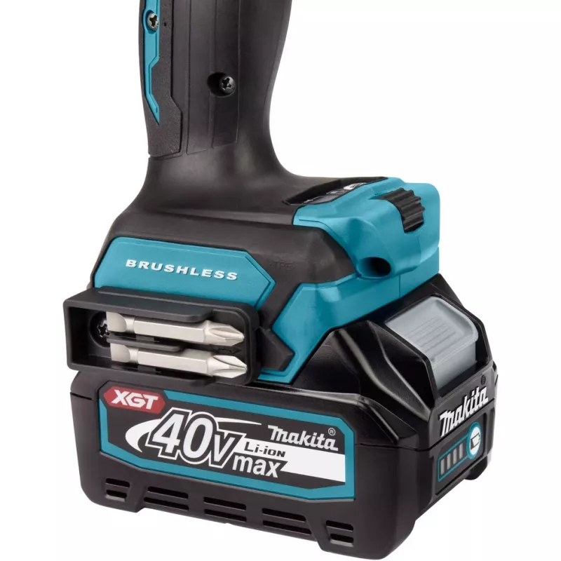 Makita HP001GD201 - Rotary Hammer/Driver - Cordless - 2 Speeds - Chuck Key 13 mm - 140 N·m - 2 Batteries, Charger Included - 40 V (HP001GD201)