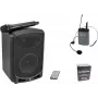 Wireless Microphone Set Omnitronic WAMS-65BT with headset and rechargeable battery