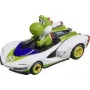 Slot car CARRERA GO!!! Nintendo Mario Kart P-Wing Yoshi 1:43 scale