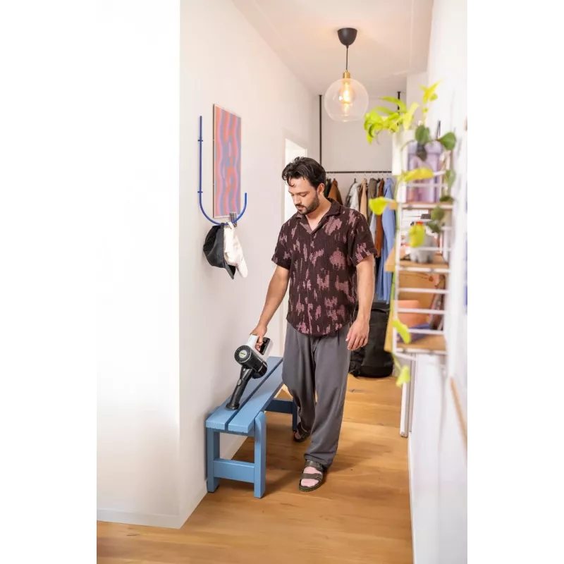Stick vacuum Kärcher VCS 3 Nano — battery, HEPA filter, bagless 0.6 L, 2.5 Ah, black