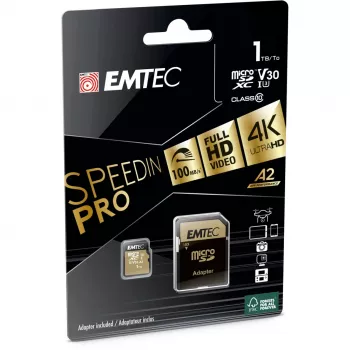 Memory Card Emtec 1TB MicroSDXC UHS-I ECMSDM1TXC10SP
