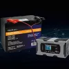 Charger QOLTEC 52493 12V 10A with repair function for AGM batteries