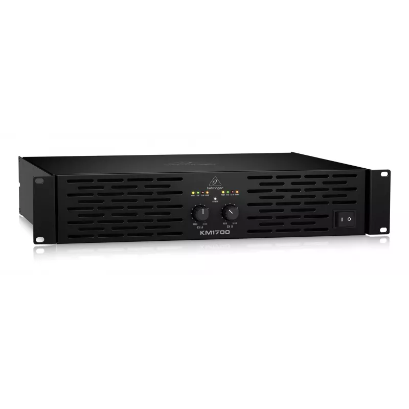 Behringer KM1700 audio amplifier Performance/stage Black