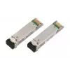 Extralink SFP WDM Module 1.25G, 1.25Gbps, 1310/1550nm, Single Mode, 20km, LC, DOM, Pair, Designed for HP/Aruba