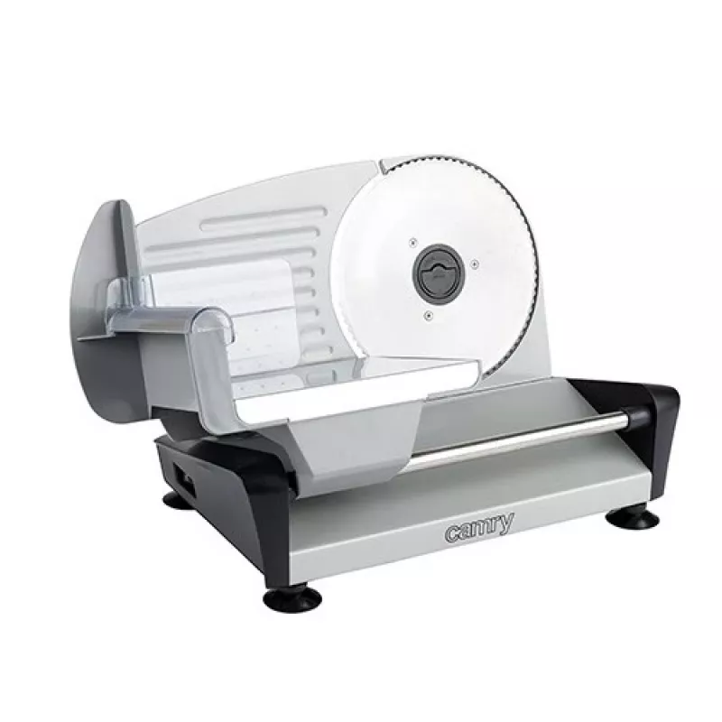 Camry CR 4702 Slicing Machine Electric Black - Grey - Satinierter Steel Stainless Steel (CR 4702)