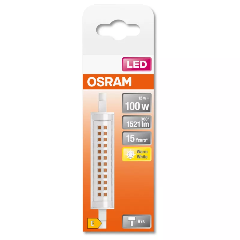 LEDvance Osram SLIM LINE LED bulb 12 W R7s 1521 lm 2700 K