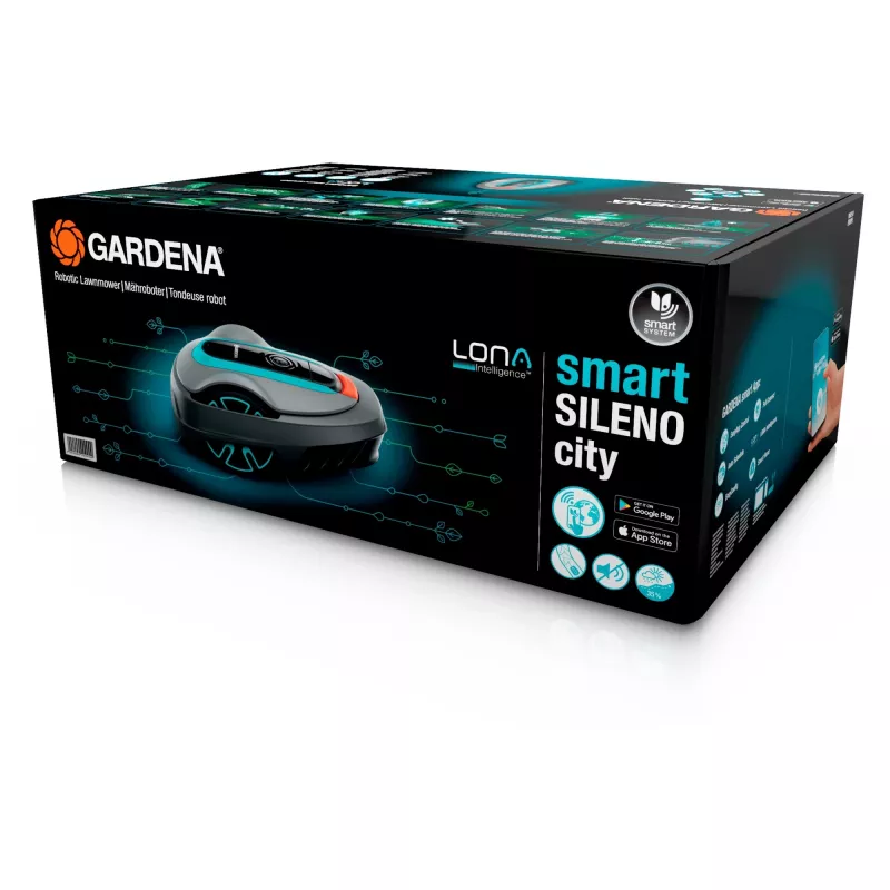 Gardena 19605-60 lawn mower Robotic lawn mower Battery Black, Green, Grey