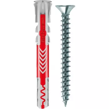 FISCHER DOWEL DUOPOWER 6x50 S 50pcs. WITH SCREW