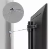 TV floor stand MACLEAN MC-494 for 32 inch–70 inch TVs, VESA up to 400×400 mm, max load 40 kg, tilt 70°
