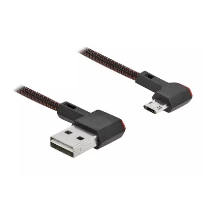 USB Cable DeLOCK EASY-USB 2.0 Type-A to Micro-B Male 0.5m Black