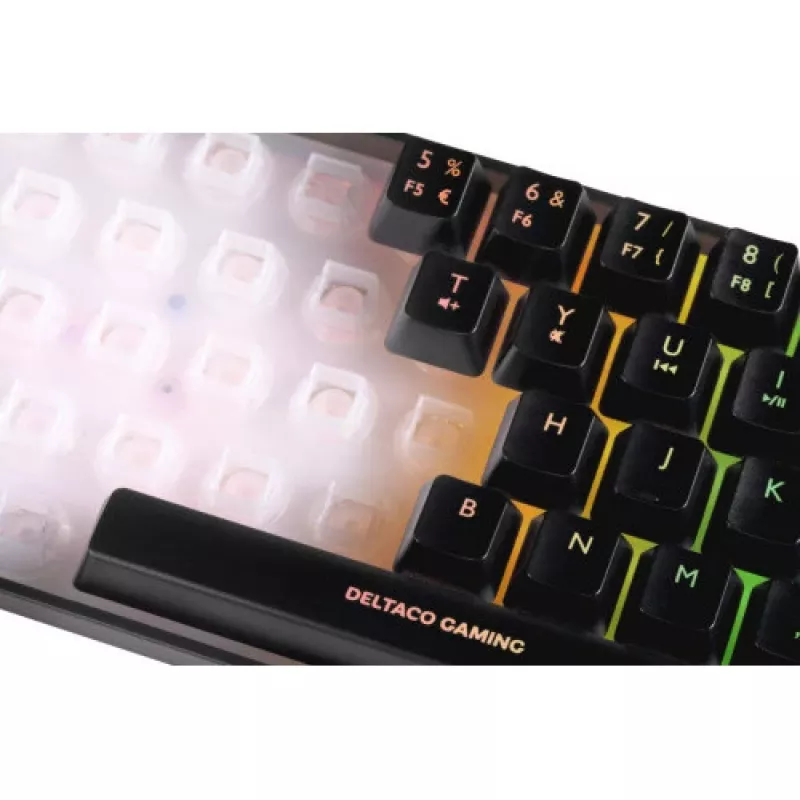 Deltaco Gaming Keyboard DK240 mini 60% USB, RGB black