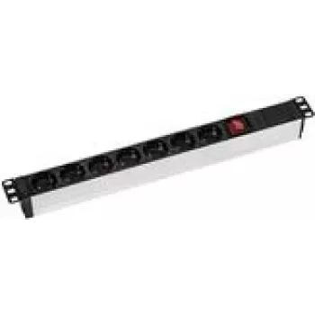 AS Schwabe 18195 Power Strip 48,30cm (19) Black without plug 1 pc(s) (18195)