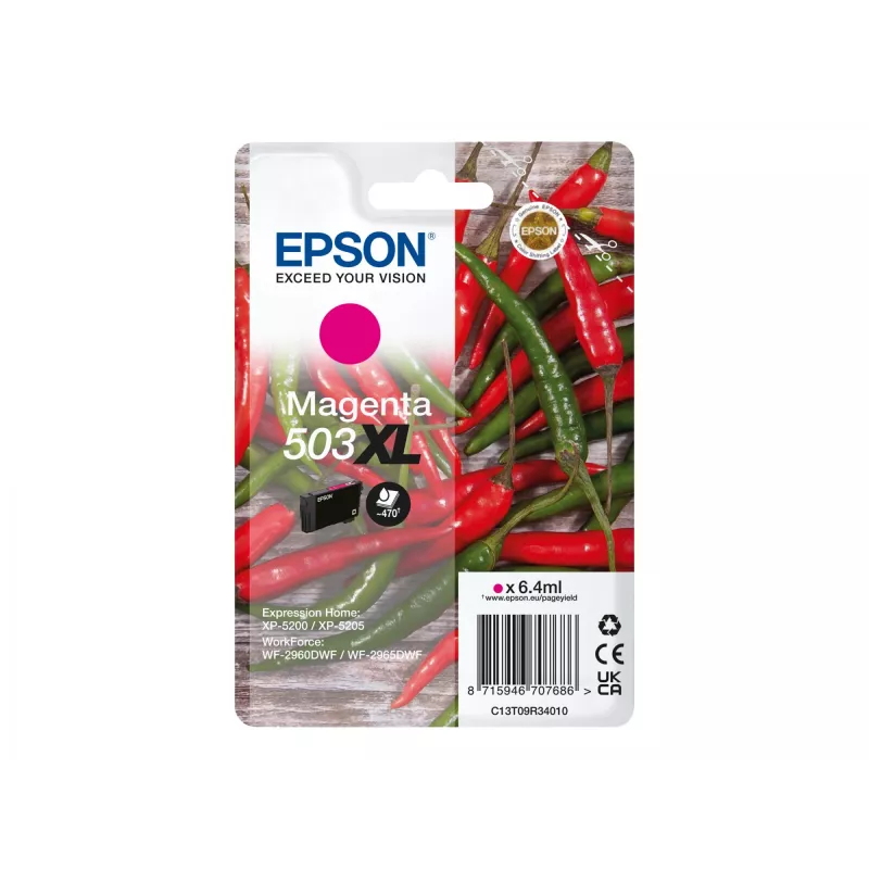 Epson 503XL ink cartridge 1 pc(s) Original High (XL) Yield Magenta