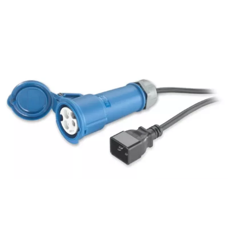 APC Power Cord, C20 to IEC309 (16A), 2.5m, 2.5 m, 230 V, 16 A