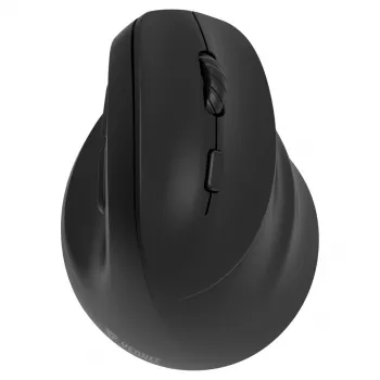 Ergonomic right-handed wireless mouse, Dual WL+BT