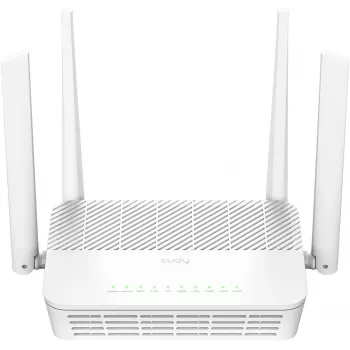 Wireless router Cudy AX3000 (Wi‑Fi 6 Dual‑band 2.4/5 GHz, Gigabit Ethernet, 4x LAN, 2402+574 Mbps)
