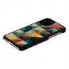 Smartphone case iKins for iPhone 11 Pro — mosaic black protective cover