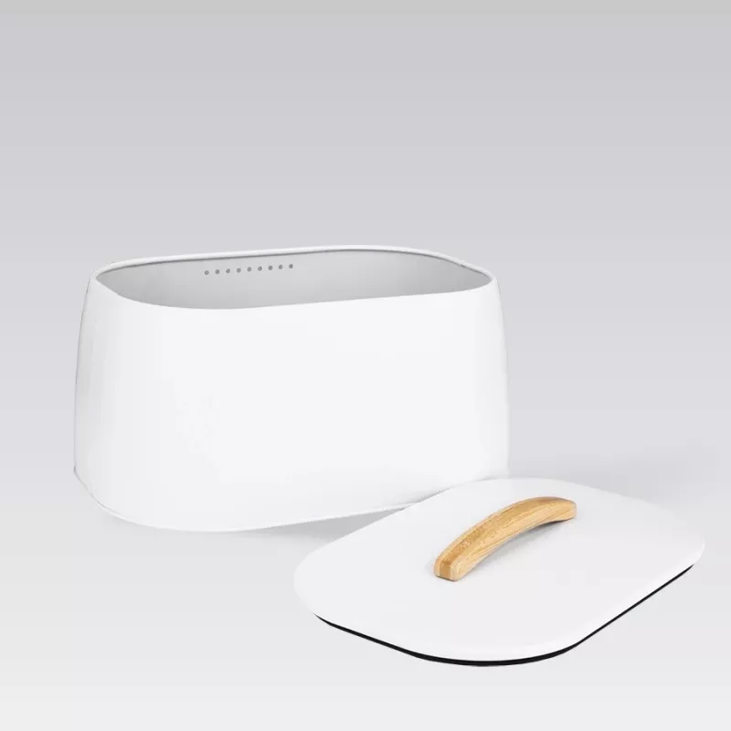 Breadbox Maestro MR-1675-WHITE — white bread storage box