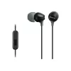 Sony MDR-EX15AP, Wired, 8 - 22000 Hz, Calls/Music, 3 g, Headset, Black