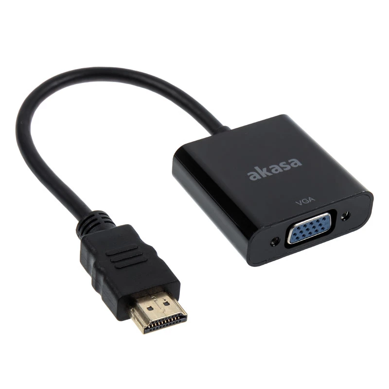 Video cable adapter Akasa AK-CBHD15-20BK