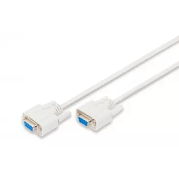 Digitus Serial Connection Cable [1x D-SUB-Socket 9pol. - 1x D-SUB-Socket 9pol.] 2.00 m Beige (AK-610106-020-E)