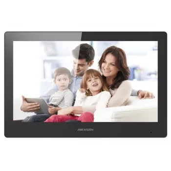 Hikvision DS-KH8520-WTE1 video intercom system 25.6 cm (10.1) Black