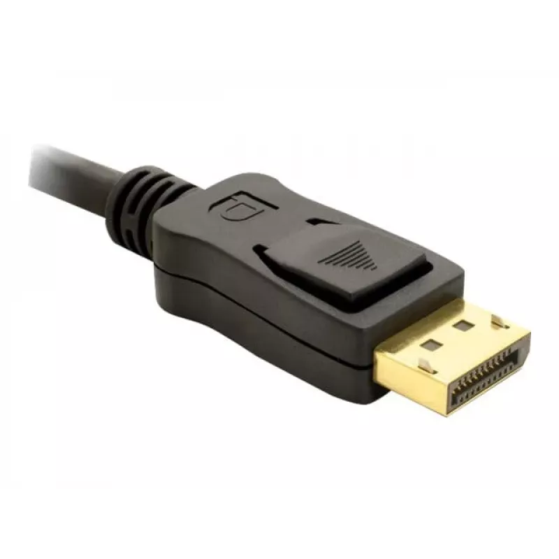 DisplayPort Cable DeLOCK 82423 1m Male to Male Black