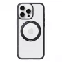 Protective phone case Torras Ostand R Fusion for iPhone 16 Pro — Black