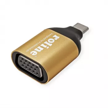 ROLINE 12.03.3233 USB-graphics adapter 1920 x 1080 Pixel Gold (12.03.3233)