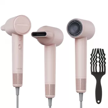 Hair dryer Lovio LVHD001PK with ionization and AirFlow technology