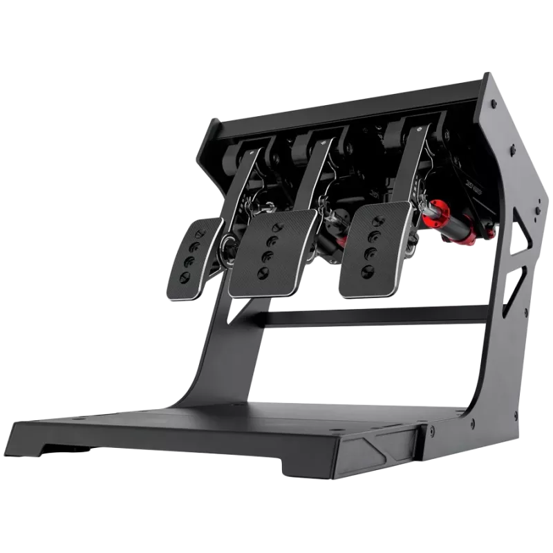 Pedal set Simagic P1000i-RS inverted black — load cell brake, three pedals