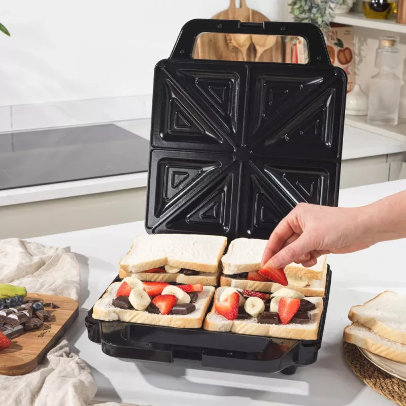 Salter EK6538VDE 4-Slice Sandwich Maker