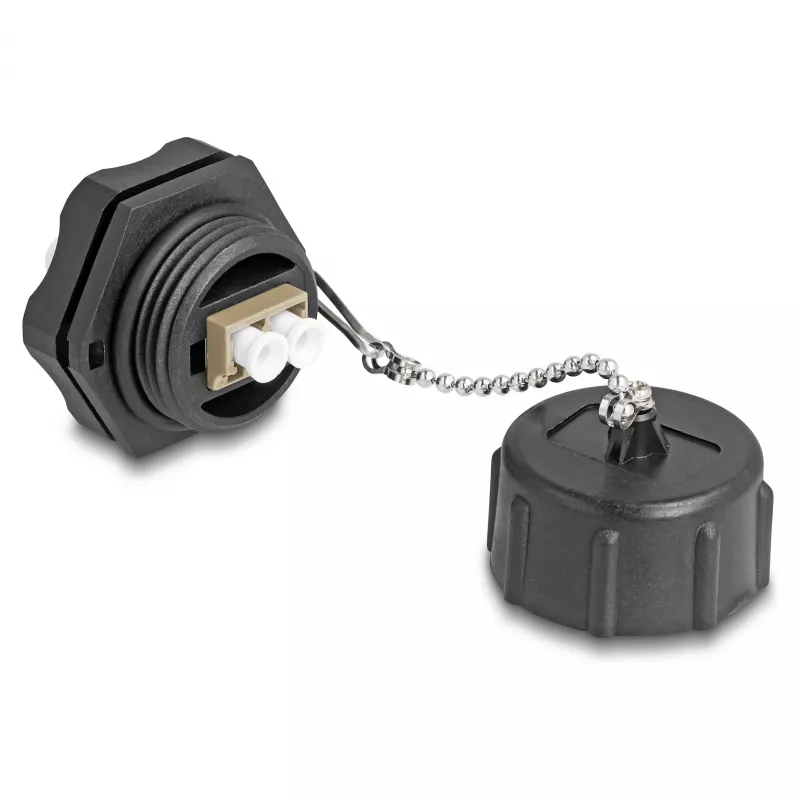 DeLOCK Optical Fiber Connector LC Duplex to LC Duplex Multi-mode IP68