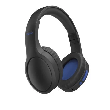 Hama 00184160 headphones/headset Wired & Wireless Head-band Calls/Music USB Type-C Bluetooth Black, Blue