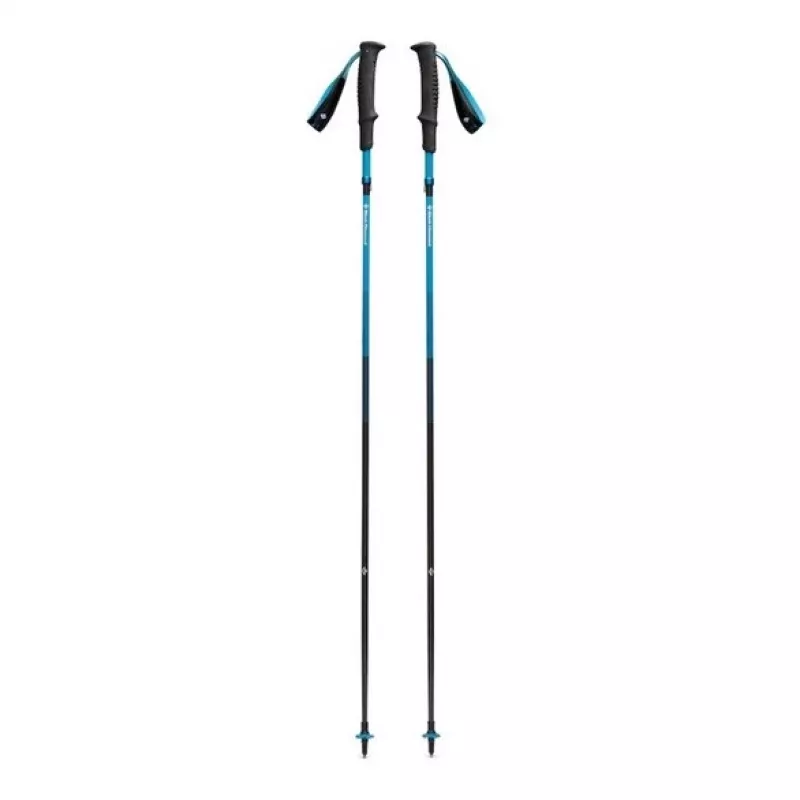 DIAMOND BLACK DISTANCE CARBON TREKKING POLES, 125CM - DESERT SKY