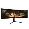 49 inch Curved LED Monitor Arozzi Nova — 5120 x 1440 Dual QHD, VA panel, 4 ms, USB hub, VESA