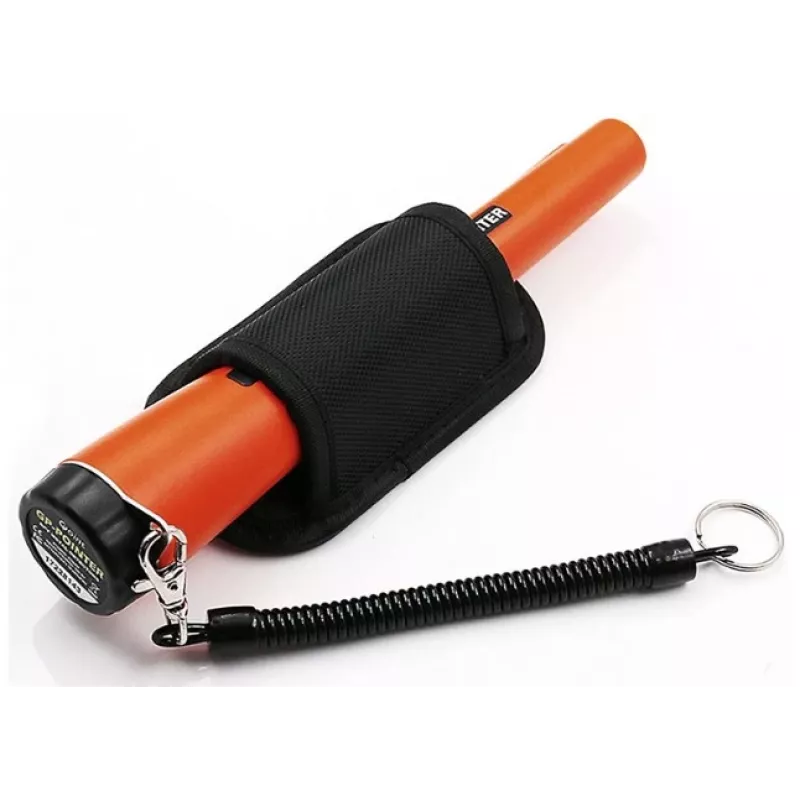 Handheld metal detector Extralink GP-Pointer SA-980 orange — pinpoint probe for locating small metal objects