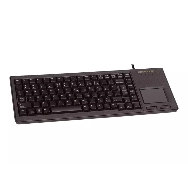 CHERRY XS Touchpad keyboard Universal USB QWERTY US English Black