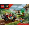Construction set LEGO Jurassic World 76972 Raptor Off-Road Escape, 285 pcs, 2 minifigures, age 6+